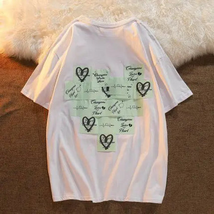 Graphic Essentials with Letter Prints Aesthetic Crewneck Female Streetwear Sweatshirt Pullover Korean Fashion Punk Tops Vintage