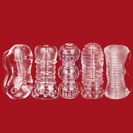 1Pc Silicone Penis Trainer Vagina Masturbation Products Man Sex Toys Men Endurance Exercise Stretcher Adult Sex Toys
