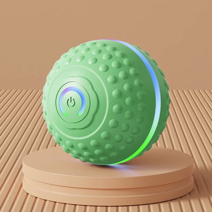 USB Rechargeable Smart Dog Toys Automatic Jumping Electronic Jumping Ball Chew Resistant Interactive Function Electronic Ball