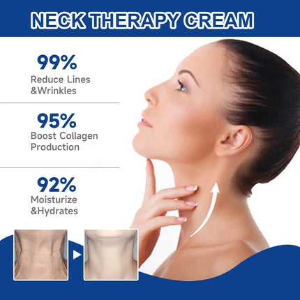 Collagen Neck Cream Lightens Neck Fine Lines Wrinkles Anti-aging Lifts Tightens Skin Moisturizing Neck Whitening Cream