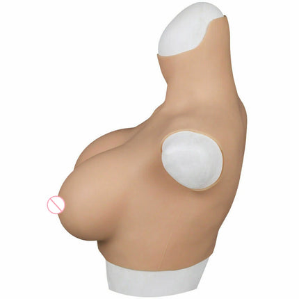 Drag Queen Breast Plate For Crossdresser Silicone Breast Forms Huge Boobs For Transgender Cosplay Shemale Plate