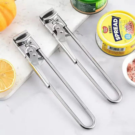 Adjustable Multi-Function Bottle Opener For Kitchen Tools Stainless Steel Lids Off Jar Opener Labor-Saving Screw Can Opener