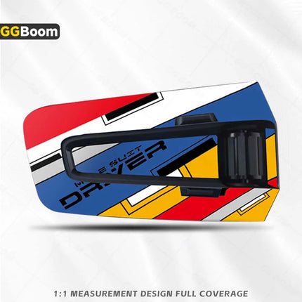 For Cardo EDGE cardo edge Motorcycle Bluetooth Headset Sticker Earphone Protection Decals Scratch-Resistant Waterproof