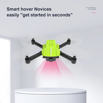 Newest K10 Mini Drone with HD Camera Pocket-Sized Foldable RC Quadopter for Kids Aerial Remote Aircraft with Avoidance Technolog