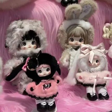 New Genuine Nommi Pink Energy Series Vinyl Plush Blind Box Collection Handmade Birthday Christmas Gift Cute Doll 2026 Spring