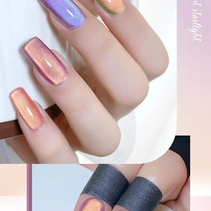 15ml blueberry Cat Eye Magnetic Gel Nail Polish Vernis Semi Permanent Cyan Fruit Gel Polish For Salon Manicure Varnish