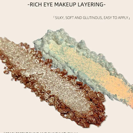 Danazanatwiness Co-branded High Pigmented Quality Cosmetic Most Sparkling Optical Monochrome Chameleon Eyeshadow Eye Makeup