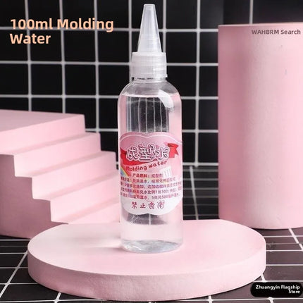 Slime Bubble Glue Fairy Shaping Water Magic Liquid Clay Making Substitute Borax Water Anti Stick Hand Pet Toy Set Universal