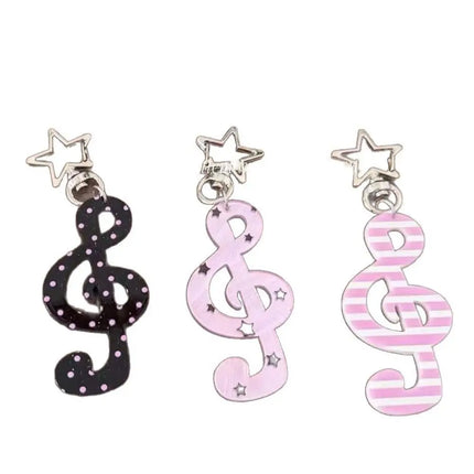 INS Acrylic Keychain Cartoon Shaped Illustration Pendant Kawaii Backpack Carabiner Clip Student DIY Handbook Decoration