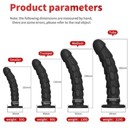 Anal plug Butt plug Silicone Penis Anal Dildo With Suction Cup Dragon Scale Butt Ass Anus Butt Plug Prostate Sex Toys For Female