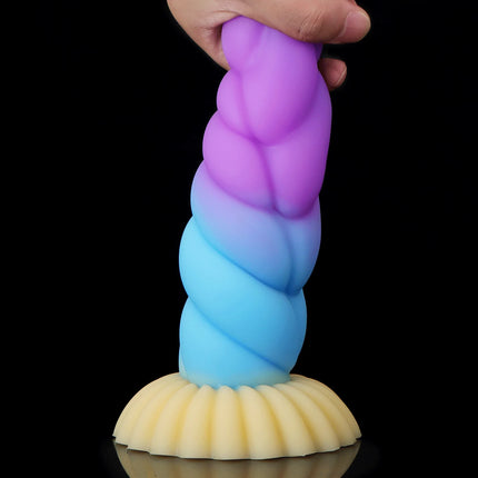 NEW Luminous Anal Plug Female Masturbator Expansion Anal Dildos for Women Soft Silicone Butt Plug Gay Sex Toys Prostate Massager