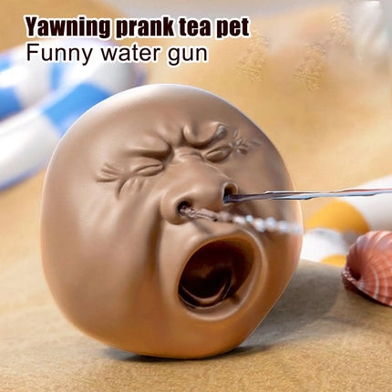 Yawning Water Sprayer Squeeze Toys Cute & Funny Squirt Face Expression  Fun Toys Party Favors for Kids Teens Adults
