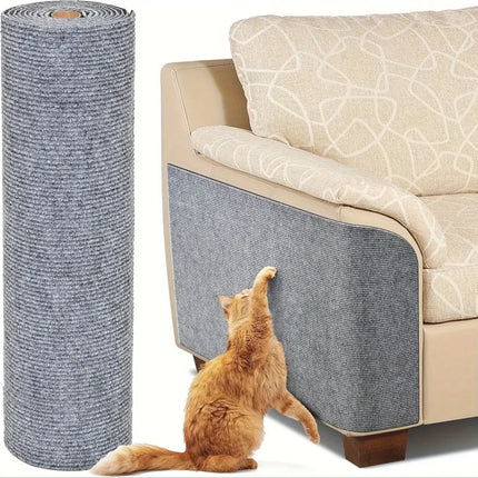 Trimable Cat Furniture Protector，Equipped with self-adhesive scratch pads，Protect the Sofa、Door and Cat Tree Stand Safe from Cla