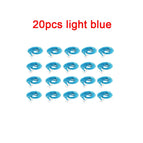 20pcs light blue