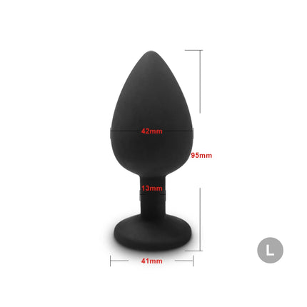 3pcs/set Butt Plug Anal Plug for Men Beginner Silicone Prostate Massager Anal Stimulator Adult Goods Sex Toy for Men Women Gay