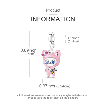 2026 Romantic Pink Color Charms Bead 925 Sterling Silver CZ Zircon Love Heart Pendants Fit Original Bracelet DIY Jewelry Gift