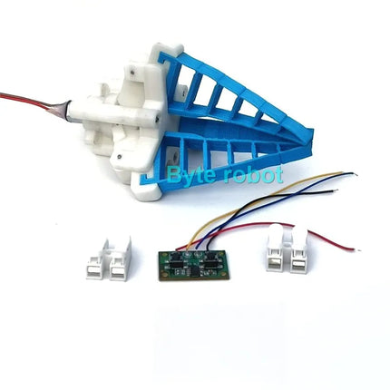 N20 Motor Three-Finger Flexible Gripper Electric Robotic Claw 3D Printed Robotic Clamp Programmable Robot Claw Education DIY Kit
