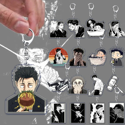 Anime Hiromi Higuruma Keychain Accessories Bag Charm Jjk Gojo Kaisen Manga Keyrings Fans Freinds Gifts