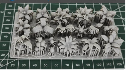 1/35 1/24 Scene Accessories Gravel and Grass Abandoned pipeline Flame effect parts 3D Printing Resin Accessories Fantasy Scene