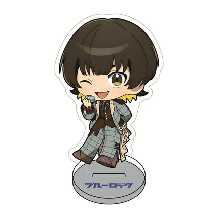 Blue Lock Military Style Version 10cm Acrylic Stand Figures keychain  Anime Collectible Merchandise Desktop Decoration Fan Gift