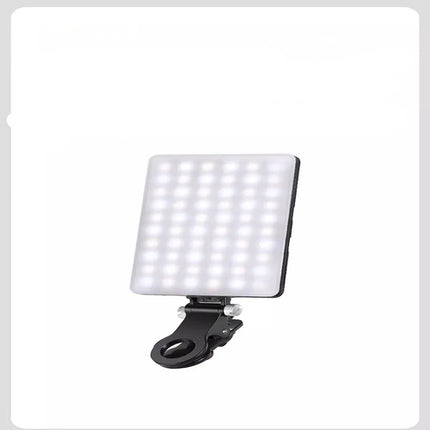 Mobile Phone Fill Light LED Live Broadcast Selfie Video Conference Portable USB Charging Fill Lamp LED Photography Lighting Kit