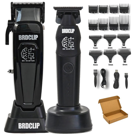 BRD 106 617 609 Professional Electric Hair Clipper Hair Trimmer DLC Blade with Base 7500RPM 7000RPM 7000RPM Barber Set BRDCLIP