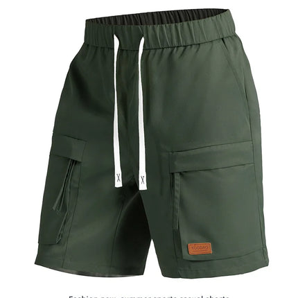 2026 Summer Five-piece Workwear Casual Shorts for Men - Loose Fit Sports Shorts European Size