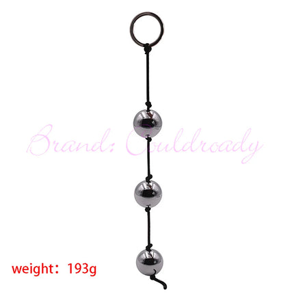 Metal Anal Beads Butt Plug Silicone Rope Ben Wa Geisha Balls Weighted Vaginal Kegel Exerciser Erotic Sex Toys for Woman