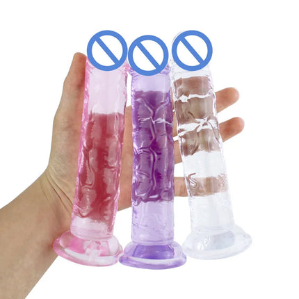 Huge Flesh Realistic Dildo Vagina Anal Butt Plug Strap On Penis Suction Cup For Woman Adult Vibrator Sex Toy Shop Pussy Pump