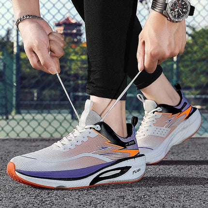 Sneakers Men Mesh Breathable Running Shoes Unisex Light Soft Thick Sole Hole Couple Shoes Athletic Sneakers Women Shoes Sport