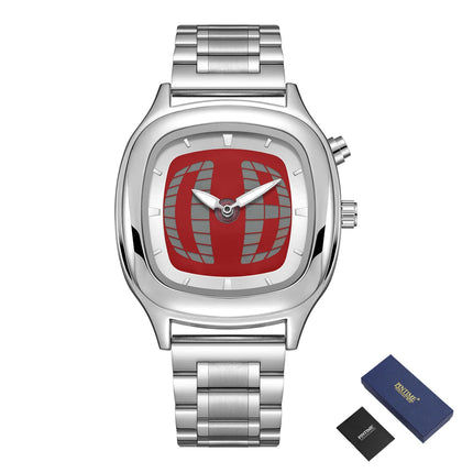 Fashion Digital Display Dynamic Watch Vintage y2k Waterproof Quartz Wristwatch for men Square Shape Cool watches reloj hombre