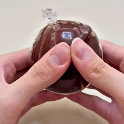 New Crunchy Chocolate ASMR Handmade Ball Stress Anxiety Relief Slow Rebound Squishy Squeeze Sensory Fidget Gifts For Kids Adults