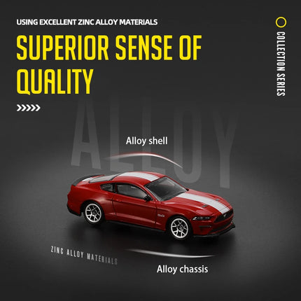 CCA 1:64 BMW, Audi, Ford, Nissan Lamborghini Collection Full body Alloy Manufacturing Die Casting Car Model Toy Car