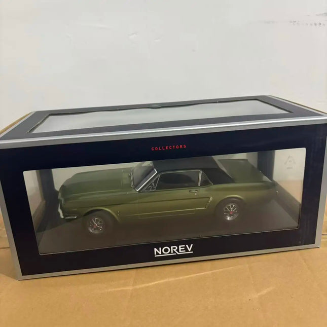 Defective Norev unboxed 1/18 scale Ford Mustang Haedtop Coupe alloy collectible car model ornaments souvenir die-cast metal toy
