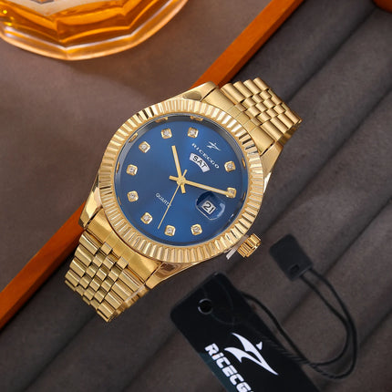 Men's Sport Wristwatches Casual Simple Fashion Calendar Week Quartz Watch Male Watches Reloj for Christmas New Year Gifts