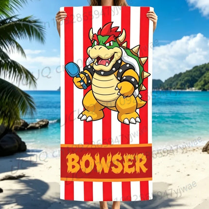 1 PC Mario Beach Towel Colorful Bath Towels For Girl Quick Dry Sand Free Beach Yoga Spa Gym Pool Beach Towel
