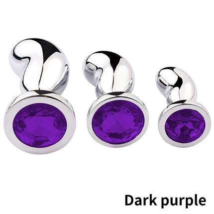 Runyu Sexy Adult Metal Anal Plug Erotic Products Sexy Gadgets But Pluk Fetish Adult Toys Butt Plug Penetration-anal SM Sex Toys
