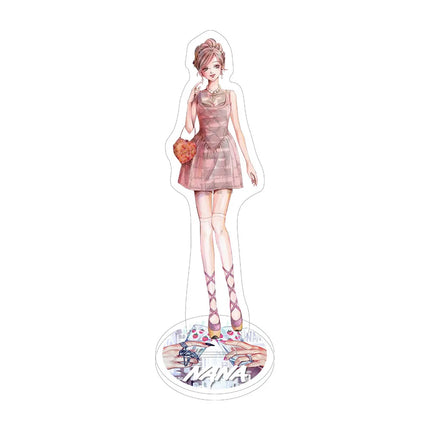 NANA Black White Manga Acrylic Stand Oosaki Nana Komatsu Hachi Okazaki Shinichi Anime Keychain Collection Desk Display Ornament