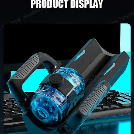 Easylove King Automatic Quickshot Male Masturbator Cup Electric Penis Stroking Telescopic Cock Stroker Auto Pocket Pussy Sleeve