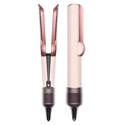 2 IN 1 Professional Hair Straightener & Hair Dryer Heat-Up Hair Flat Iron Negative Ion Iron Long-Lasting Styling Tool