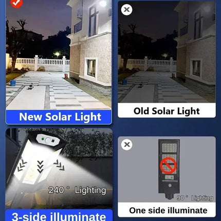 Newest Solar LED Light 300000LM Outdoor Solar Lamp Of Motion Sensor 4 Mode Waterproof IP65 Solar Garden Light Street Yard Lanter