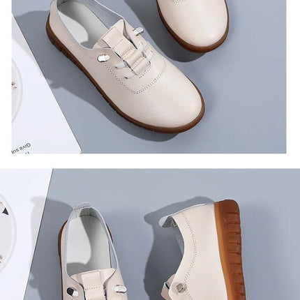 Mom Shoes Comfortable And Not Tiredsports White Shoes For Women In Spring And Autumn Travel Casual Shoes Soft Sole Shoes Women
