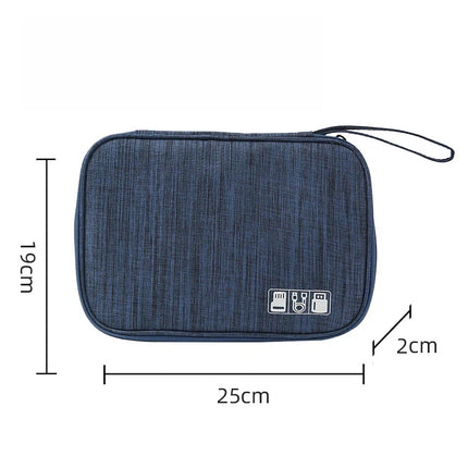 Travel Cable Storage Bag Organizer / Sac Rangement Câbles Voyage