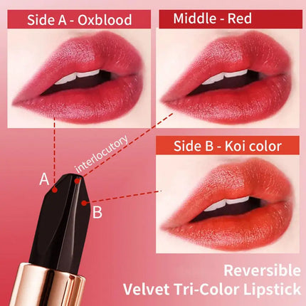 Magic lipstick winter Moisturizing Changing 3 colors Lip Balm Natural Aloe Vera Long Lasting Lipstick for Women Color-Shifting M