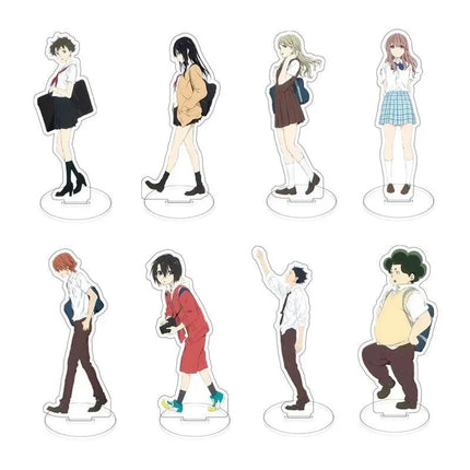 Anime A Silent Voice Stand Acrylic Figure Ishida Shōya Nishimiya Shouko The Shape of Voice Standing Display Desktop Decoration