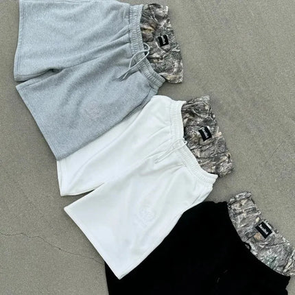 Men's Oversized Double-Layer Gothic Pants, American Fashion, Streetwear Y2K, Harajuku, Loose Fit, High Waist, Wide Legs