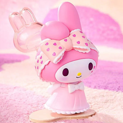 Sanrio Figure Blind Box Cute Kuromi My Melody Figures Toy Pajamas Series Collection Home Decorate For Children Christmas Gift