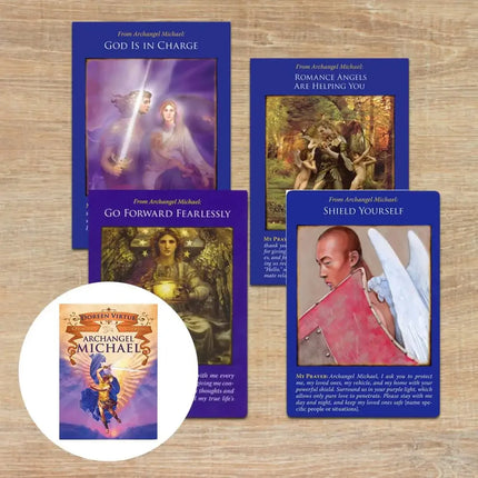 NEW Archangel Michael Oracle Tarot Cards Board Games English Funny Board Tarot Deck Table Games PDF For Families Party
