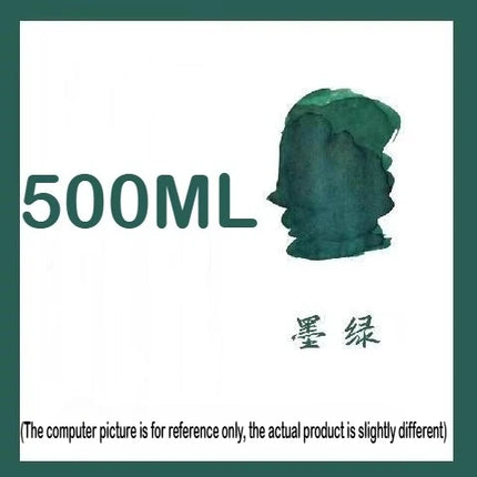 500/50ml 24 Colors Fountain Pen Ink Dip Pen Bottled Ink Refill Cartridge Writing School Supplies Stationery For JINHAO HONGDIAN