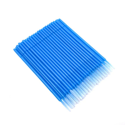 Disposable Long Head Lashes Micro Brushes Eyelashes Mascara Swab Lash Extension Tools Micro Applicator Wands